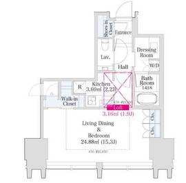 ラ・トゥール新宿グランド 904 間取り図