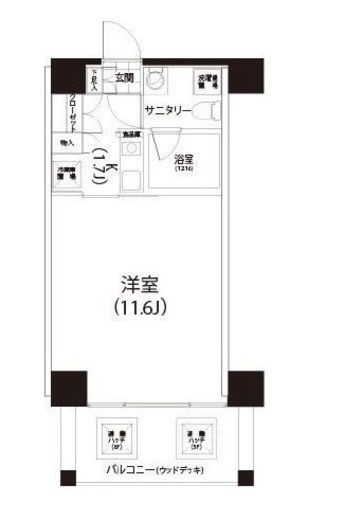 クイズ恵比寿 613 間取り図