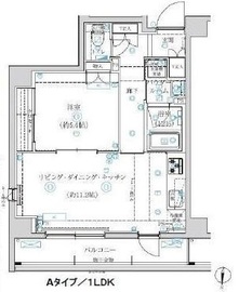 アルテシモグレイス 201 間取り図