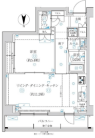 アルテシモグレイス 201 間取り図