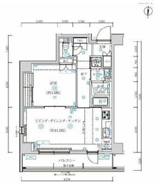 アルテシモグレイス 601 間取り図