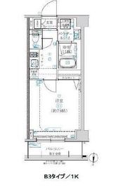 アルテシモグレイス 203 間取り図