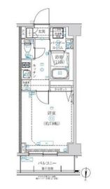 アルテシモグレイス 604 間取り図