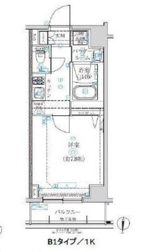 アルテシモグレイス 505 間取り図