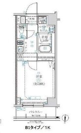 アルテシモグレイス 805 間取り図