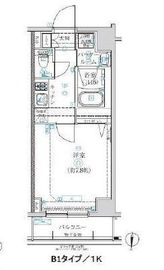 アルテシモグレイス 805 間取り図