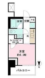 ザ・パークワンズ芝公園 8階 間取り図