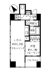 ニューシティアパートメンツ千駄ヶ谷2 903 間取り図