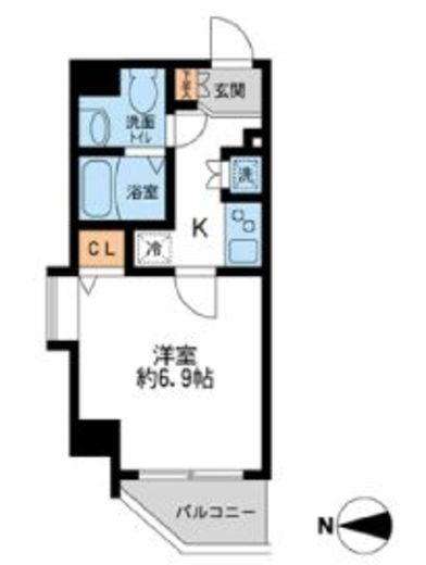 HF錦糸町レジデンス 906 間取り図