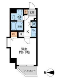 HF錦糸町レジデンス 906 間取り図