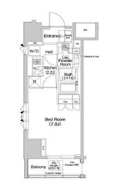 コンフォリア浅草橋 707 間取り図