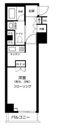 Feel A 渋谷 7階 間取り図