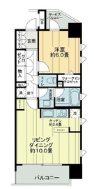 ルジェンテ白金台 3階 間取り図