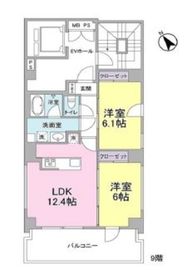 虎ノ門A&K IPビル 901 間取り図