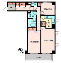 コロネード市ヶ谷 320 間取り図