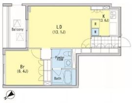 KDXレジデンス西原 205 間取り図