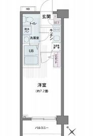 エコロジー都立大学レジデンス 703 間取り図