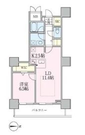 ロイヤルパークスタワー南千住 1014 間取り図