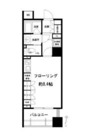 アトラス江戸川アパートメント 4階 間取り図
