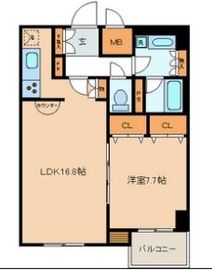 ナーベルお茶の水 1204 間取り図