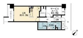 イニシアイオ目黒 5階 間取り図