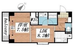 サンアーバン目黒 201 間取り図