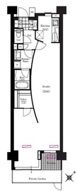 ブリリアイスト三軒茶屋アイビーテラス i118 間取り図