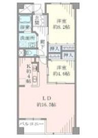 グランマルジュ市ヶ谷 401 間取り図