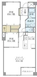 グランマルジュ市ヶ谷 307 間取り図