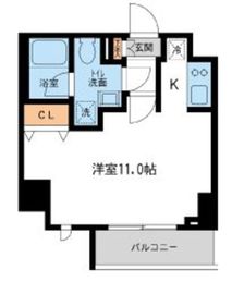 プライムアーバン住吉2 606 間取り図