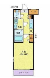 ディアレイシャス池尻大橋 101 間取り図