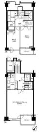 参宮橋マンション 504 間取り図