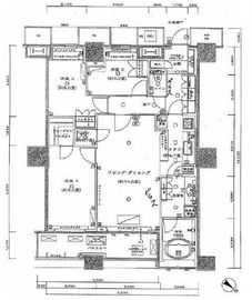 ザ・東京タワーズ ミッドタワー 54階 間取り図