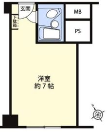 赤坂レジデンシャルホテル 3階 間取り図