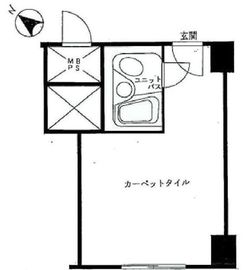 赤坂レジデンシャルホテル 3階 間取り図