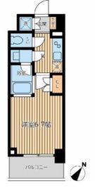 シティスパイア森下 405 間取り図