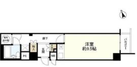 パークノヴァ神宮前 5階 間取り図