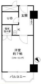 飯倉ヒルズ 6階 間取り図