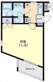 アルビレオ富ヶ谷 302 間取り図