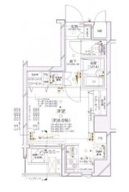 パレステュディオ麻布イースト 3階 間取り図