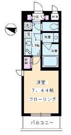 ラ・グランドゥール白金 401 間取り図