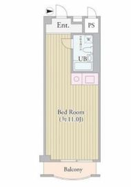 パークグレース新宿 901 間取り図