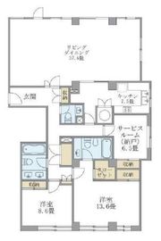 ミヤケホームズ 102 間取り図