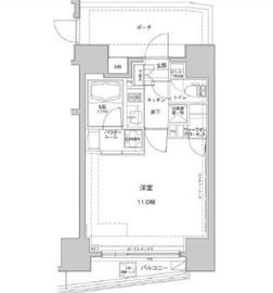 ジェノヴィア東大前グリーンヴェール 2階 間取り図