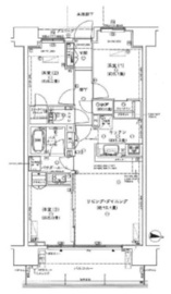 シティハウス豊洲キャナルテラス 12階 間取り図