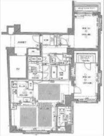 ゼファー芝公園 8階 間取り図