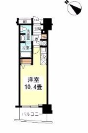 クレアール赤坂 3階 間取り図