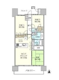 東京ソシオグランデ 10階 間取り図