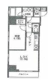 アイル銀座京橋壱番館 6階 間取り図