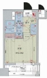 プレサンス本駒込アカデミア 10階 間取り図